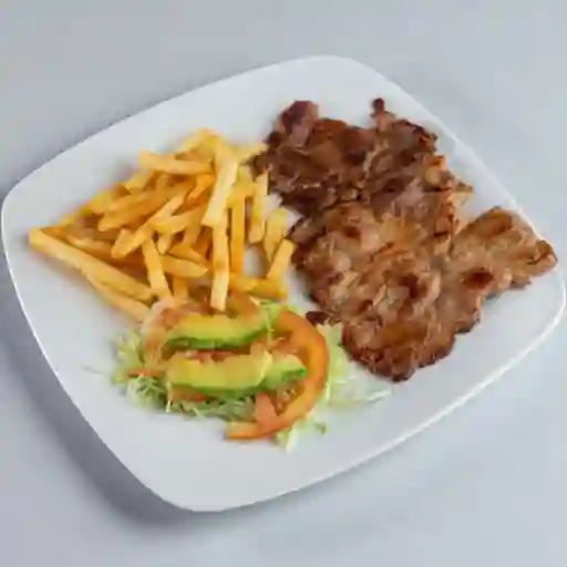 Carne de res a la plancha