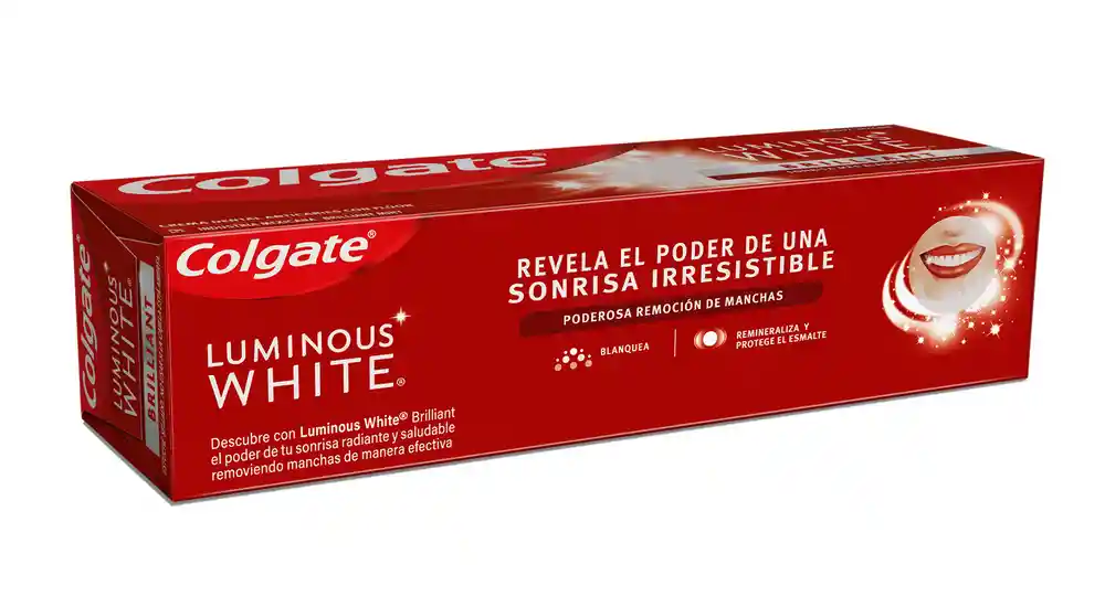 Colgate Crema Dental Luminous White Brilliant
