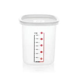 Estra Recipiente Cuadrado Linea Blanca 3 L