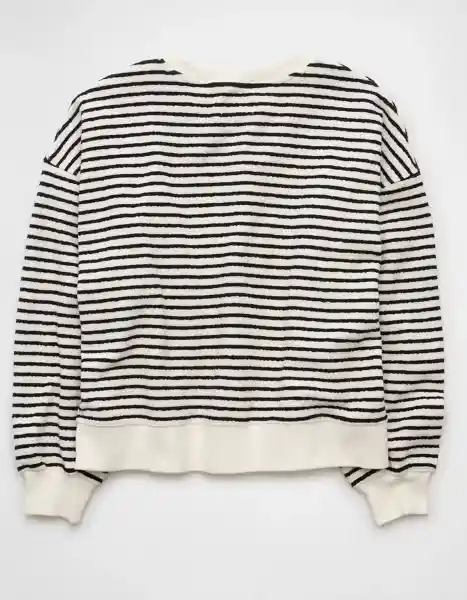 Buzo Mujer Negro Talla: SMALL 2564001 American Eagle