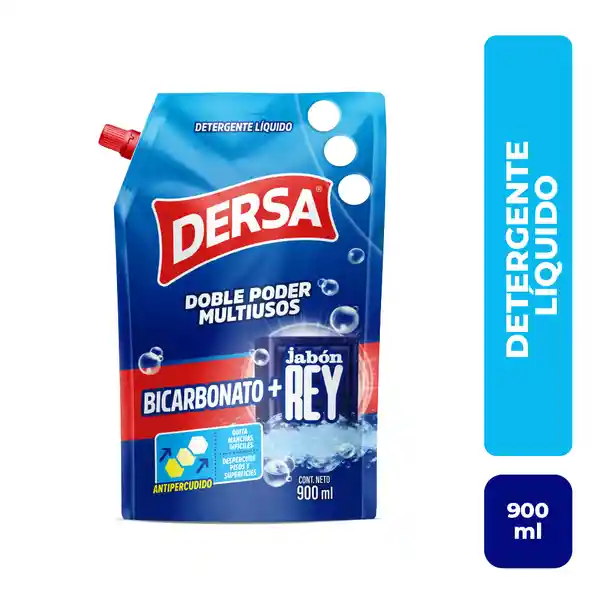 Detergente Liquido Dersa + Jabón Rey