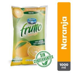 Frutto 100% jugo de naranja Bolsa 1000 ml