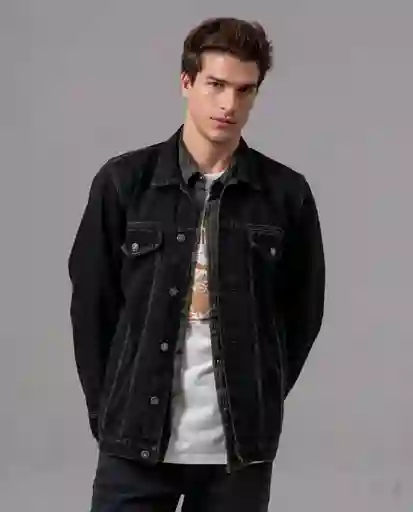 Chaqueta Akt Hombre Negro Sombrio Ultraoscuro T S 97013 Rifle