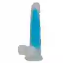 Luminous Dildo 7 Blue