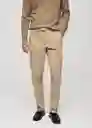 Pantalón Nicco Beige Talla 40 Hombre Mango