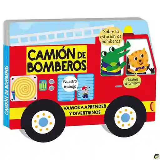 Levanta Tapitas Camion Bombero - Planeta Júnior