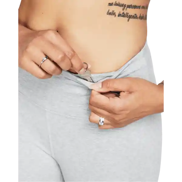 Under Armour Leggings Licra Pus Entrenamiento Mujer Gris T.SM