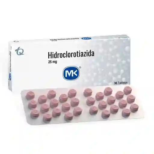 Mk Hidroclorotiazida (25 mg)