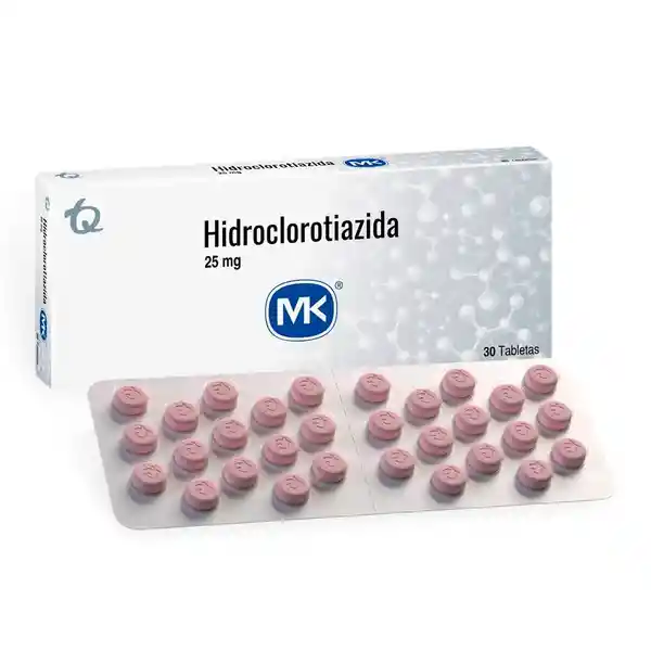 Mk Hidroclorotiazida (25 mg)