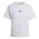 Adidas Camiseta W Manga Corta Lifestyle de Mujer Blanco Talla S