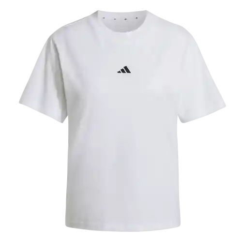Adidas Camiseta W Manga Corta Lifestyle de Mujer Blanco Talla S
