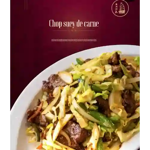 Chop Suey con Carne