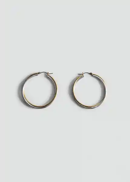 Pendientes Taylor Oro Talla 99 Mujer Mango