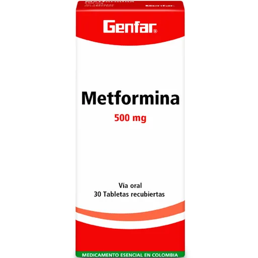 Metformina Genfar (500 mg)