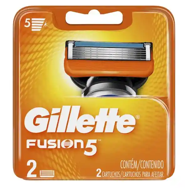 Gillette Repuestos de Afeitar Fusion5 