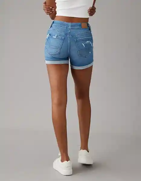 Short Mujer Azul Talla 2 American Eagle 13327779