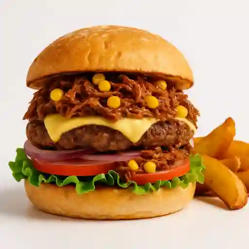 Hamburguesa Ropa Vieja