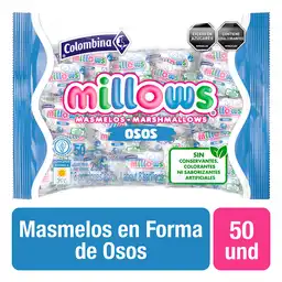 Millows Masmelos en Forma de Osos