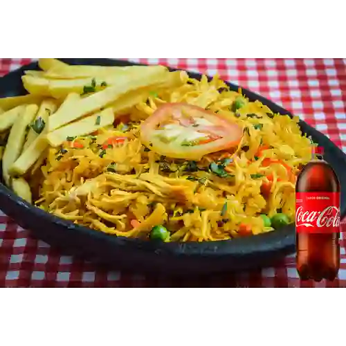 Combo Arroz c/ Pollo&Chuletas +Cocacola Orig 3 l