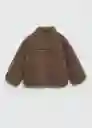 Chaqueta Jorgeb Marron Talla 71 Niños Mango