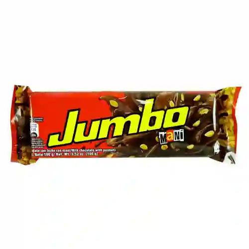 Chocolatina Mediana Jumbo Maní