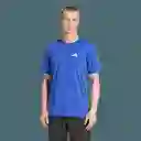Adidas Camiseta Tr-Es Stretch Hombre Azul Talla L Ref: IW3365