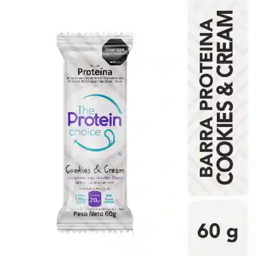 The Protein Barra de Proteína Tpc Sabor Cookies And Cream