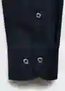 Camisa Play Navy Talla XS Hombre Mango