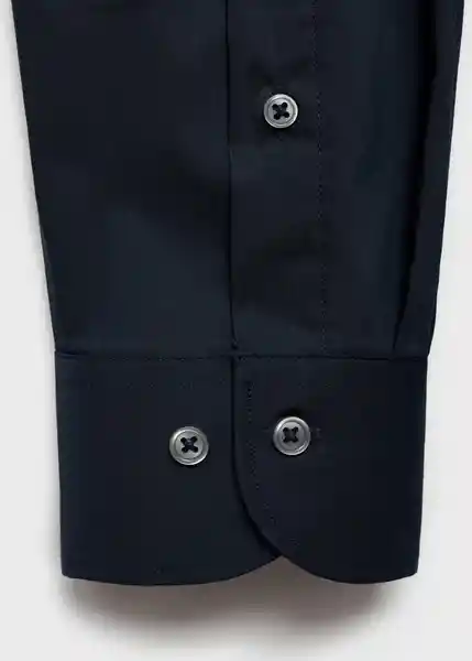 Camisa Play Navy Talla XS Hombre Mango