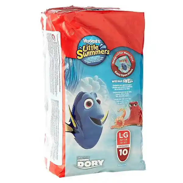 Huggies Pañal Little Swimmers Dory LG