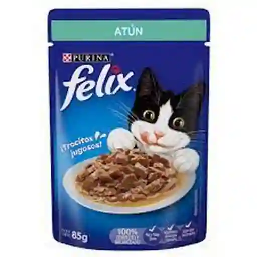 Felix Alimento Para Gato Pouch Con Atún 85 g