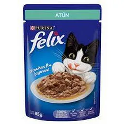 Felix Alimento Para Gato Pouch Con Atún 85 g