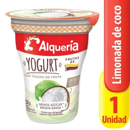Alqueria Yogurt Limonada De Coco