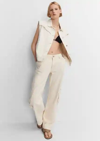 Sandalias Sam Nude Talla 36 Mujer Mango