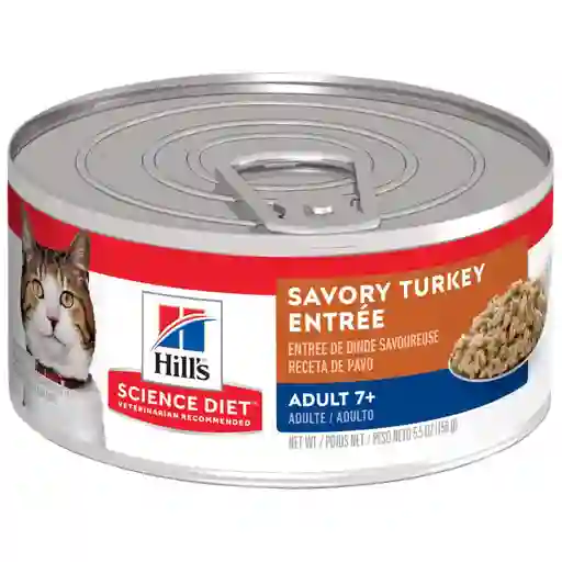 Hills Alimento Humedo Para Gatos Mature Turkey 156 G