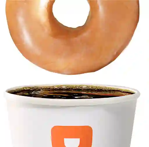 Donut Anillo Miel & Café.