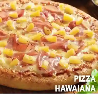 Pizza hawaiana personal