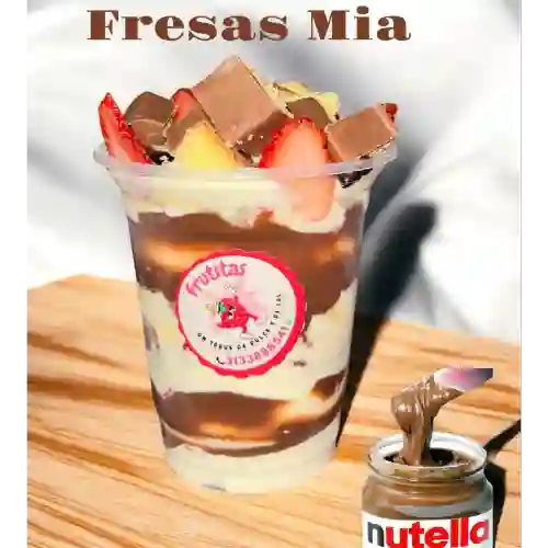 Fresas con Crema Mia Pequeña
