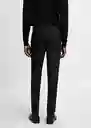 Pantalón Paulo Negro Talla 38 Hombre Mango