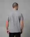 Camiseta Polo Hombre Gris L 192G004_GRI184016 Rifle