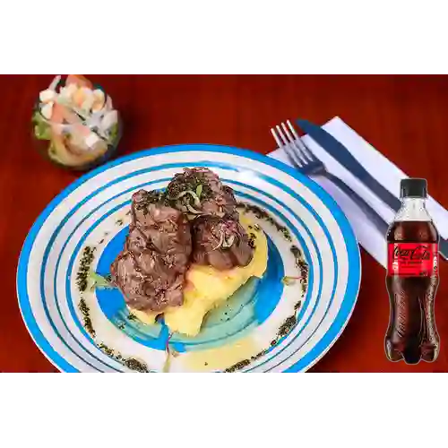 Combo Solomito Andino + Coca Cola Sin Azúcar 400 ml