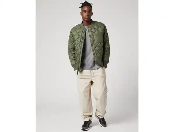 Chaqueta Hombre Verde Talla Medium American Eagle