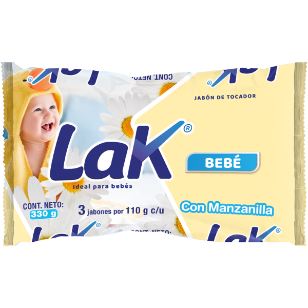 Lak Pack Jabón Tocador para Bebe 110 g