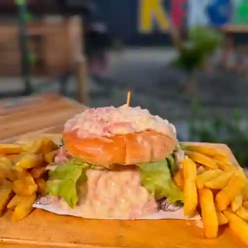 Combo Hamburguesa Carbonara