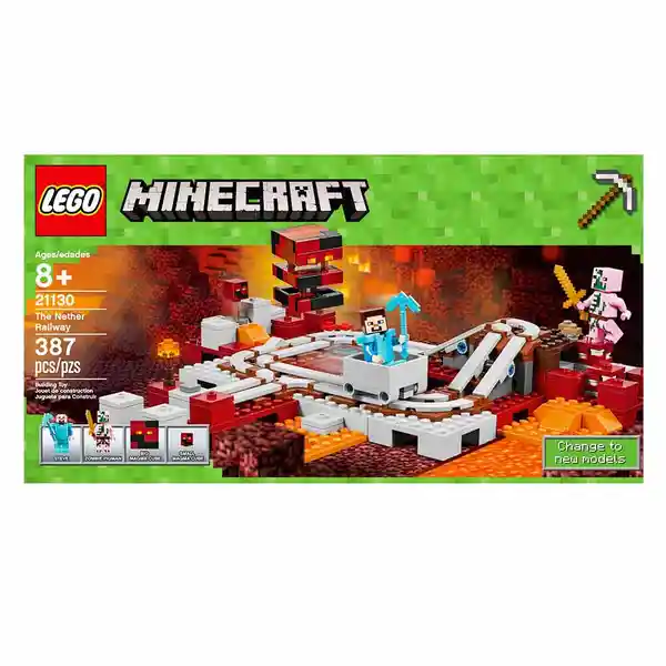 Minecraft Figura el Tren Del Infierno Lego Lego