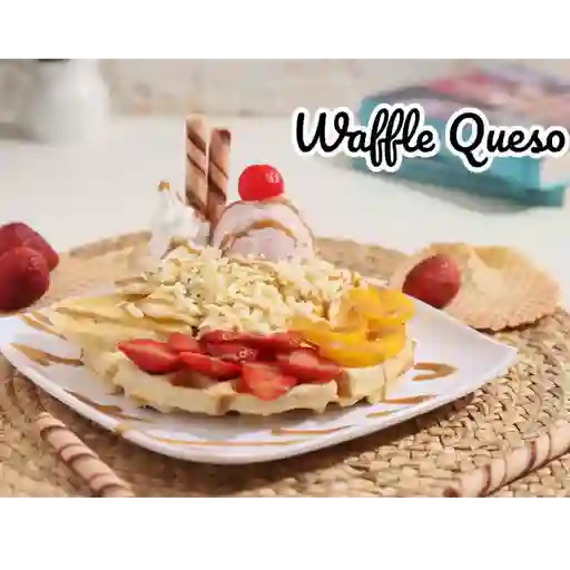 Waffle queso