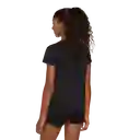Adidas Camiseta Manga Corta Tee 160 Lifestyle de Niña Negro T XL