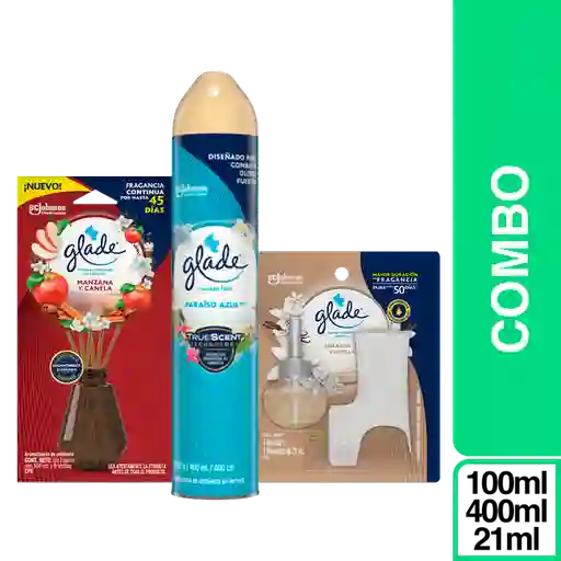 Combo Glade Expertos en Fragancia