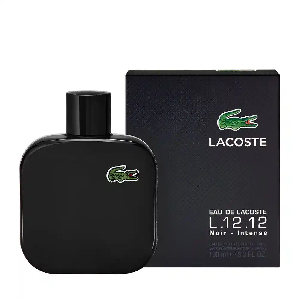 Lacoste Perfume L.12.12 Noir Intense Para Hombres