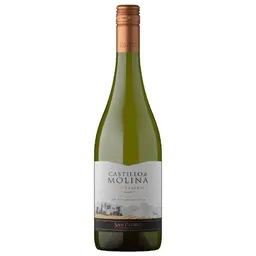 Vino Blanco CASTILLO DE MOLINA Chardonnay  Botella 750 Ml